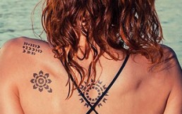 Tatuajes que duran 2 semanas: la solución para los que no se atreven con las agujas