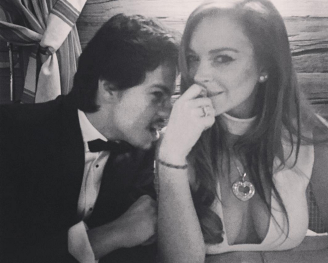 Lohan comprometida