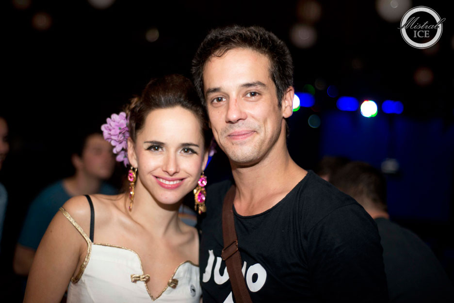 Juanita y Matías, en 2014.