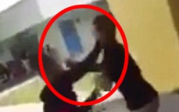 Estudiante le propina feroz golpiza estilo MMA a abusador que intentó hacerle bullying