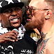 Mayweather le lanzó dinero en la cara a McGregor y éste le mordió la oreja