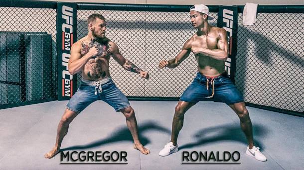 cristiano ronaldo vs conor mcgregor
