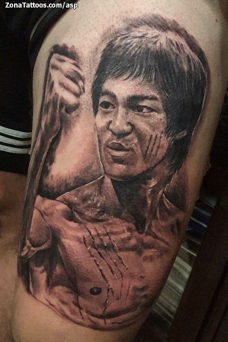 tatuajes Bruce Lee