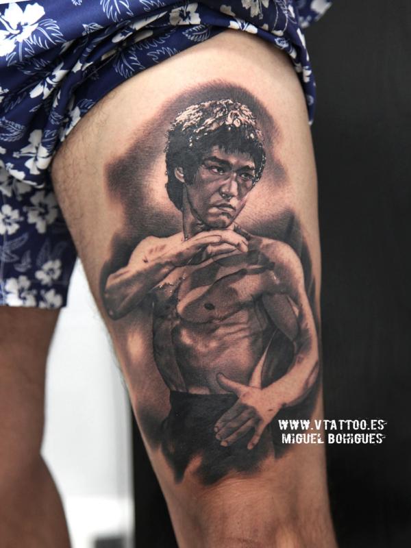 tatuajes Bruce Lee