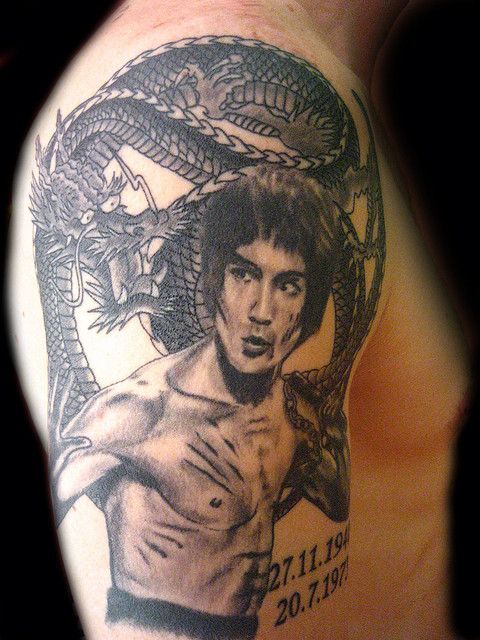 tatuajes Bruce Lee