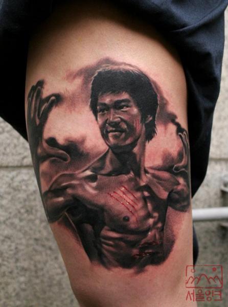 tatuajes Bruce Lee
