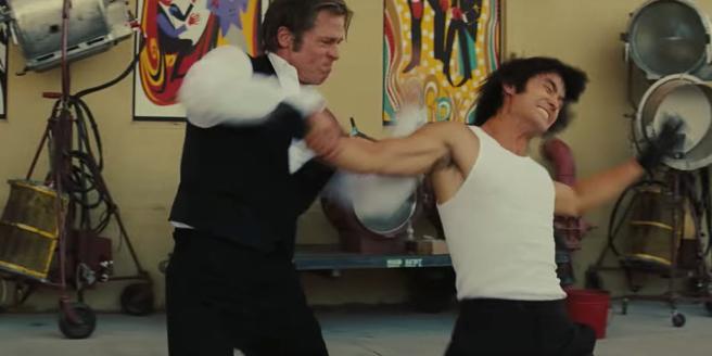 bruce lee y brad pitt