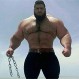 El deporte más sangriento del mundo fichó a su propio “súperheroe”: “El Hulk iraní”