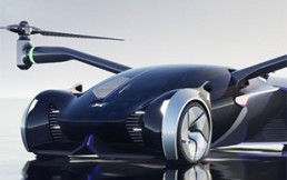 Empresa china presentó su proyecto de auto “híbrido”: Es capaz de volar y circular por la calle