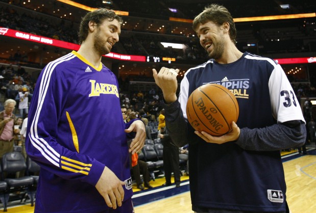 Los hermanos Gasol: realidades distintas en la NBA Los hermanos Gasol: realidades distintas en la NBA