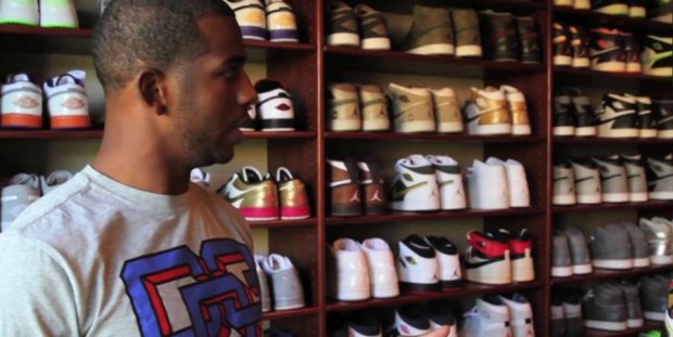 Impresionante colección de Jordan's de Chris Paul Impresionante colección de Jordan's de Chris Paul
