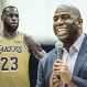 Lebron James reconoció su molestia ante la renuncia de Magic Johnson a los Lakers
