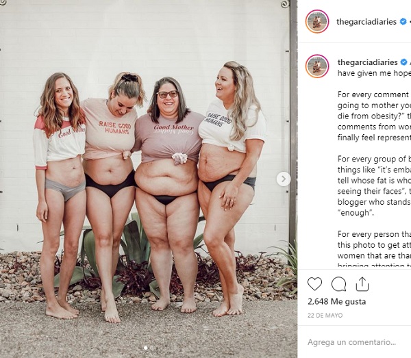 mujeres cuerpo postparto campaña 2