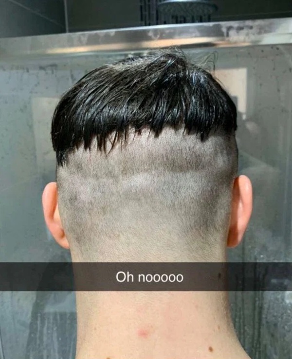 cortarse el pelo en casa salio mal 8