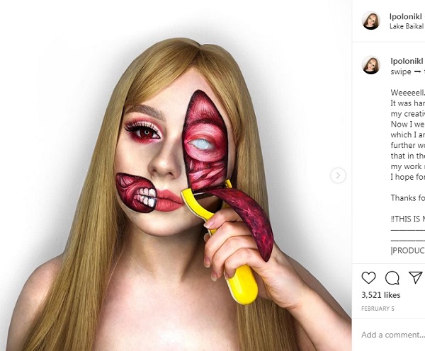 ilusion optica con maquillaje 9