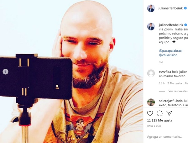 julian elfenbeink cambio de look pelado con barba