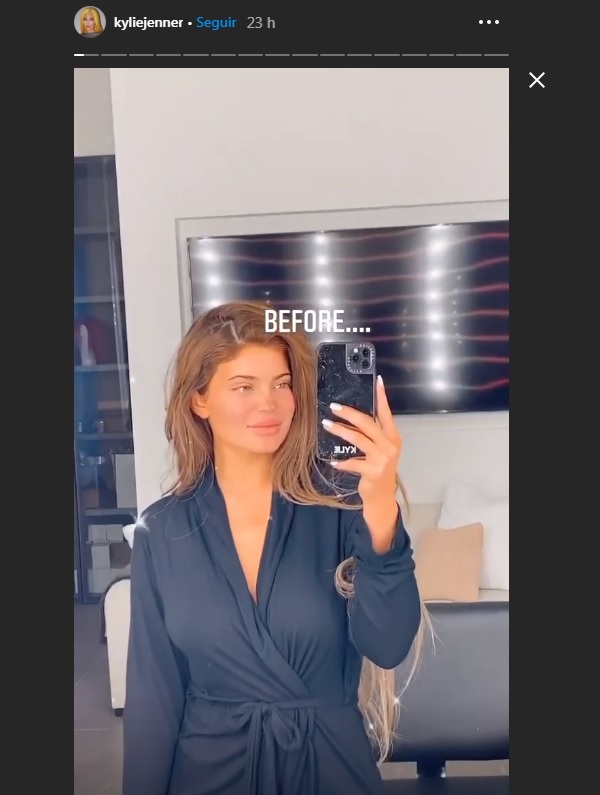 kylie jenner sin maquillaje