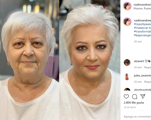 cambio de look maquillaje y peinado 2