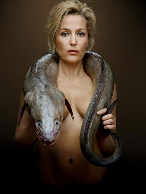 topless scully topless scully