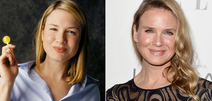 Renée Zellwege: La actriz de "El Diario de Bridget Jones" causó impacto en octubre pasado cuando en un evento dejó al descubierto su nueva apariencia. ¿Cirugías varias? Ella dijo que no.