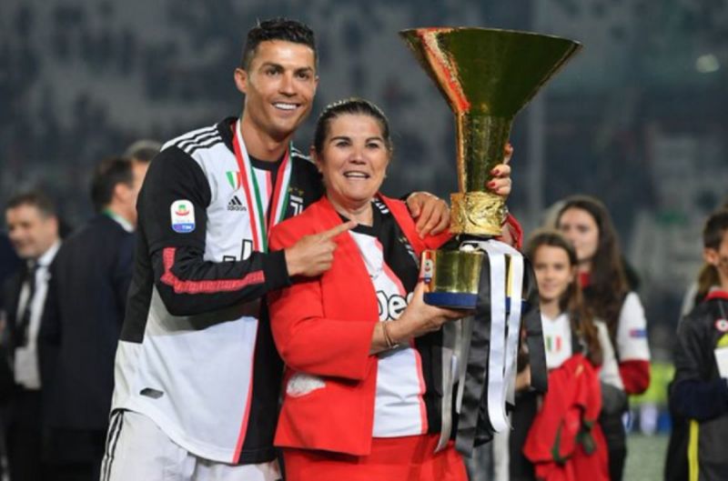 Cristiano y Dolores en mayo del año pasado