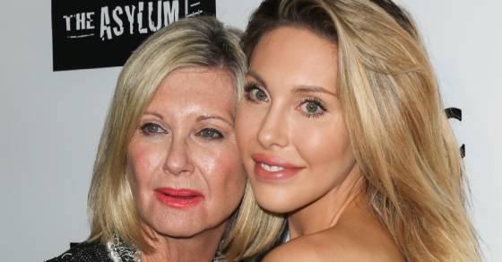 olivia newton john hija