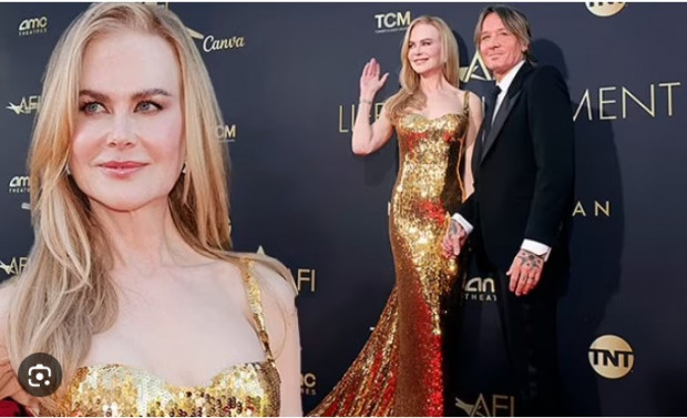 Nicole Kidman deslumbró con este vestido en entrega de premios / www.dailymail.co.uk