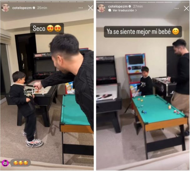 Coté López compartió nuevas imágenes de Luis Jiménez: ¿Volvieron a reconciliarse? / www.instagram.com/cotelopezm