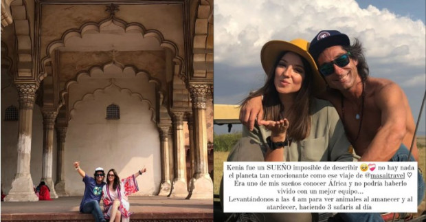 La influencer mostró un taruaje y recordó que organizó diversos viajes con el periodista / www.instagram.com/k3lcalderon