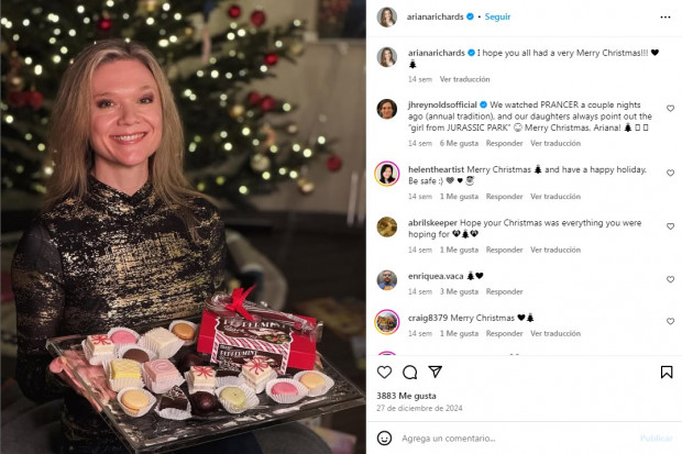Si bien se creía que ese sería el comienzo de una exitosa carrera, la actriz se retiró en 2015 / www.instagram.com/arianarichards