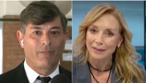 Karen Doggenweiler explota contra Franco Parisi; el economista había mencionado insistentemente a su marido / www.lacuarta.com