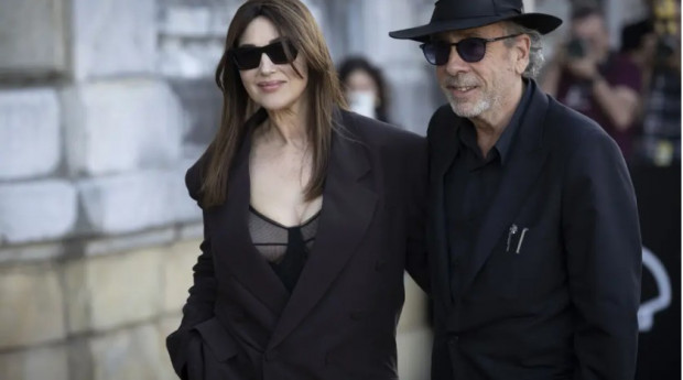 Tras separarse, Monica Bellucci le dejó un cálido mensaje a Tim Burton / www.20minutos.es