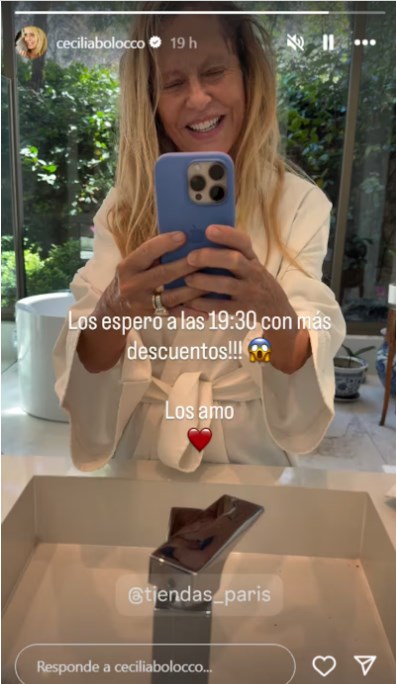 Cecilia Bolocco encantó a sus seguidores al mostrarse al natural y tiñéndose el cabello / www.instagram.com/ceciliabolocco