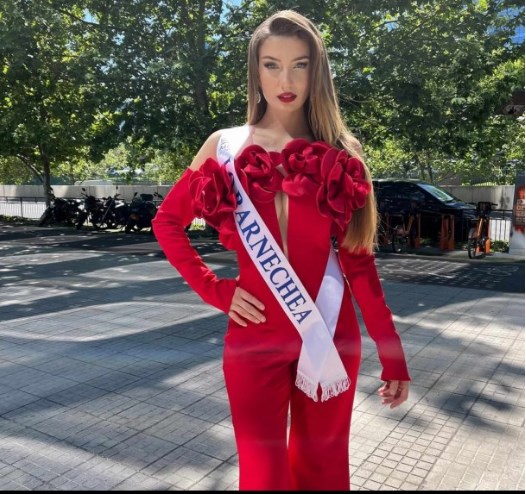 Macarena Maira, hermana de Fran, sorprendió al participar de "Miss Mundo Chile" / www.meganoticias.cl