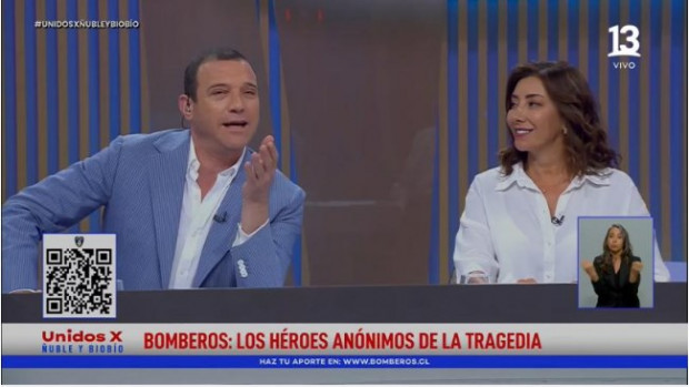 Julián Elfenbein, en picada contra agresores de carros de bomberos en medio de los incendios / www.13.cl