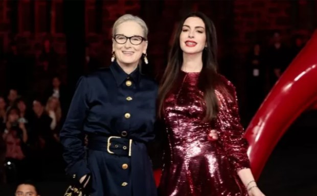 Anne Hathaway y Meryl Streep