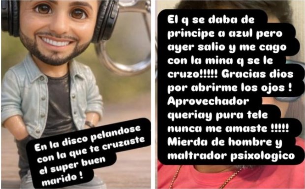 Menos de 1 año después, la ex "Melano" acusó directamente al cantante por supuesta infidelidad / www.instagram.com/fran.perrot