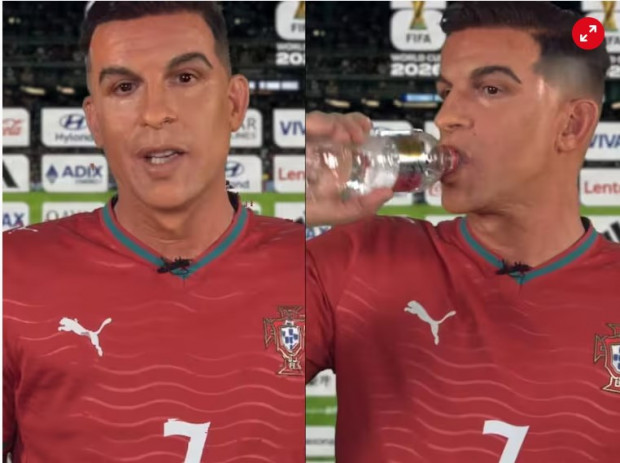 Stefan Kramer imita CR7