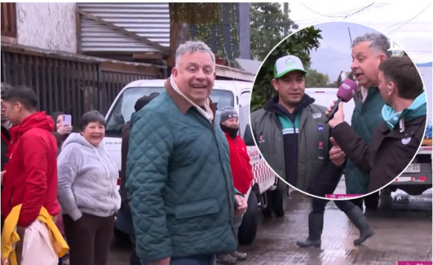 Willy Sabor tuvo importante gesto con damnificados por incendio en Talagante / www.pagina7.cl