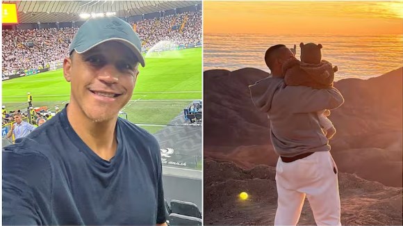 Alexis Sánchez video hija
