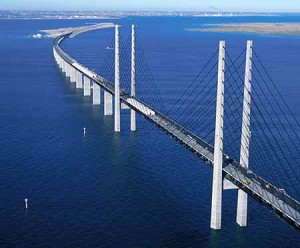 Actual Puente de Öresund.