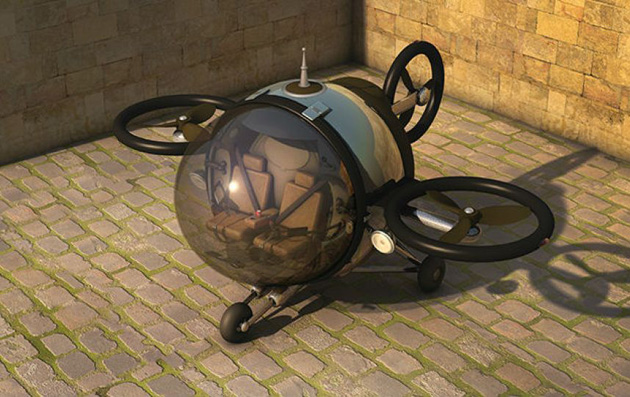 auto volador Supersónicos