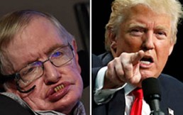 Stephen Hawking advierte que por culpa de Trump puede llover ácido sulfúrico en la Tierra