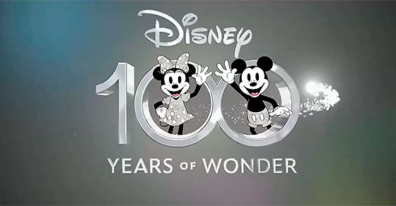 Disney celebra sus 100 años con nostálgico corto que reúne a todos sus