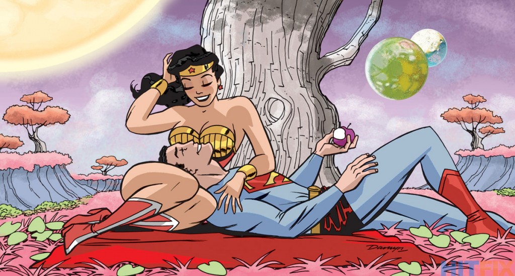 Superman/Wonder Woman #14, arte de Darwyn Cooke