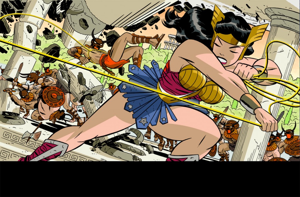 Wonder Woman #37, arte de Darwyn Cooke