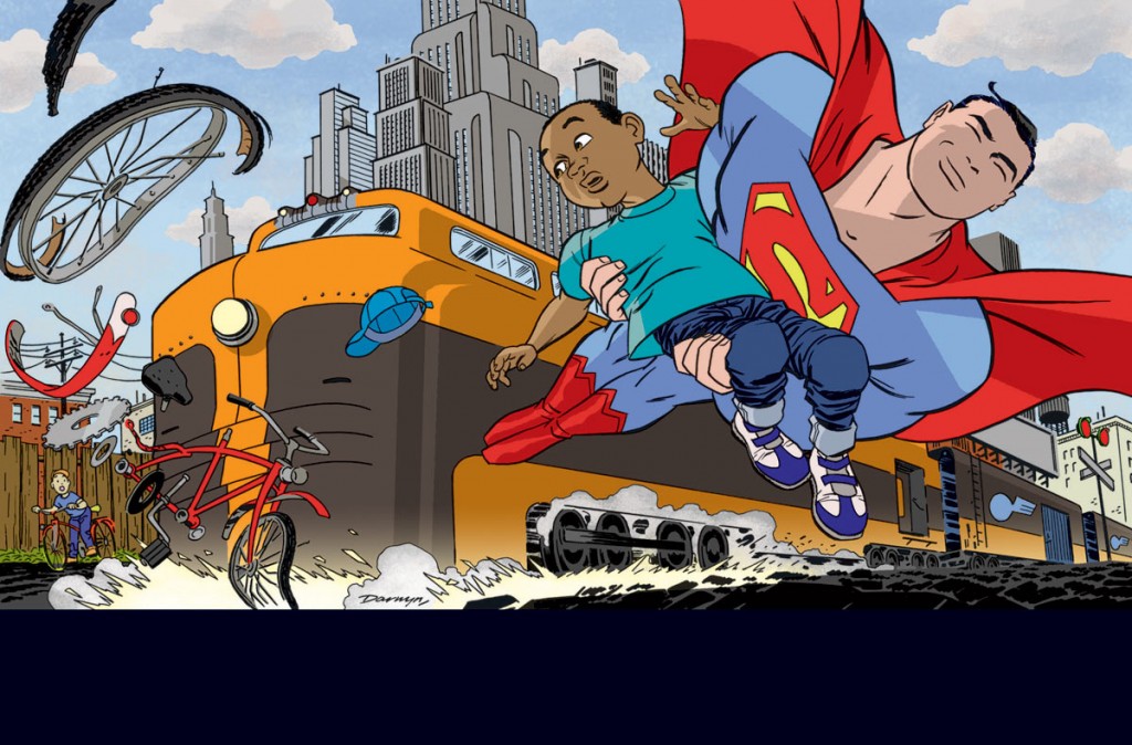 Action Comics #37, arte de Darwyn Cooke