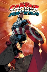 Portada de All-New Captain America #1. Arte de Stuart Immonen