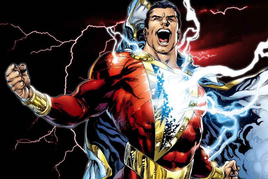 traje de Shazam