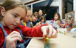 Manualidades para niños, un gran aprendizaje